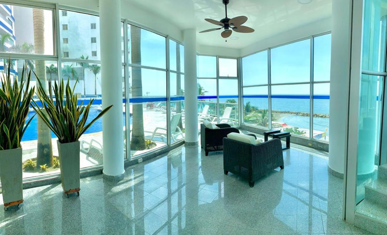 Palmetto Bocagrande Oceanfront Apartment Cartagena Exterior photo