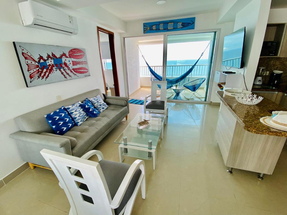 Palmetto Bocagrande Oceanfront Apartment Cartagena Exterior photo