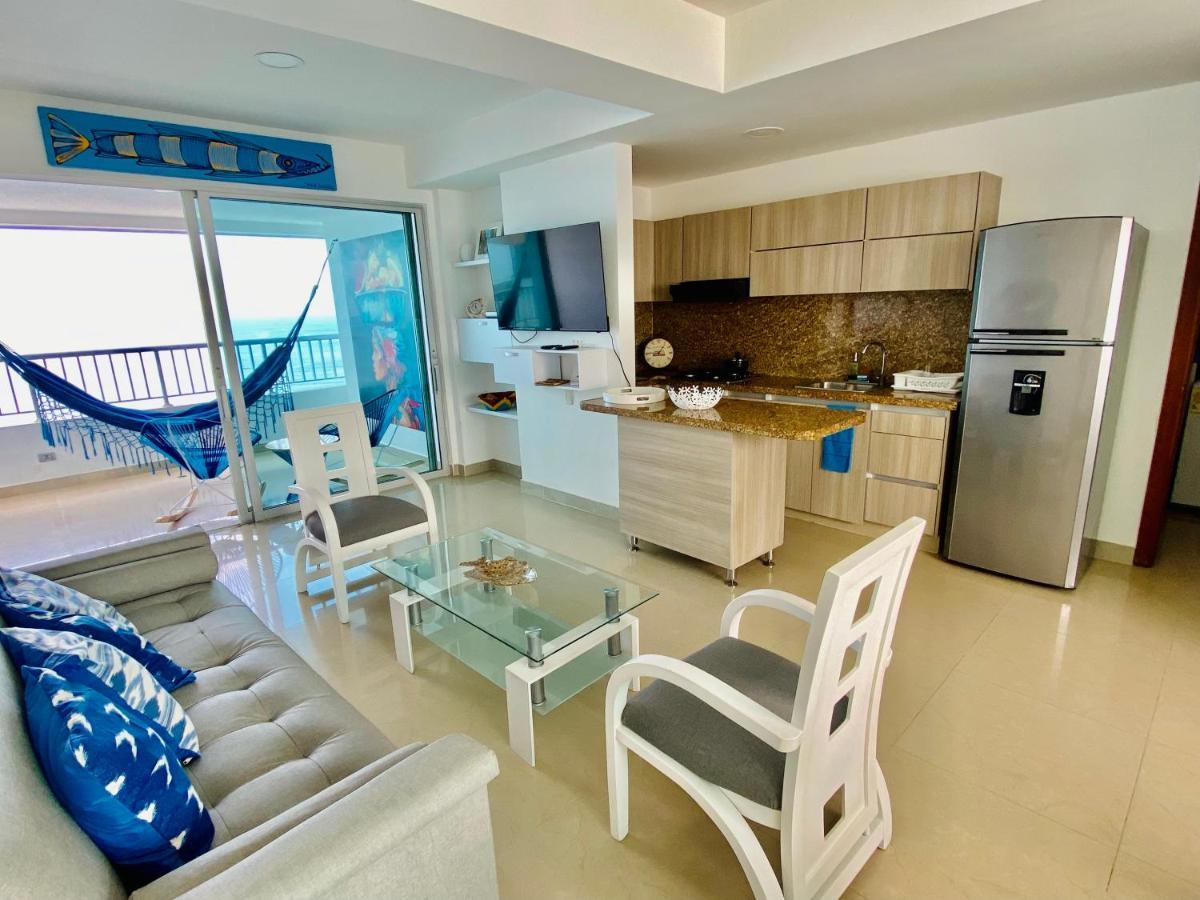 Palmetto Bocagrande Oceanfront Apartment Cartagena Exterior photo