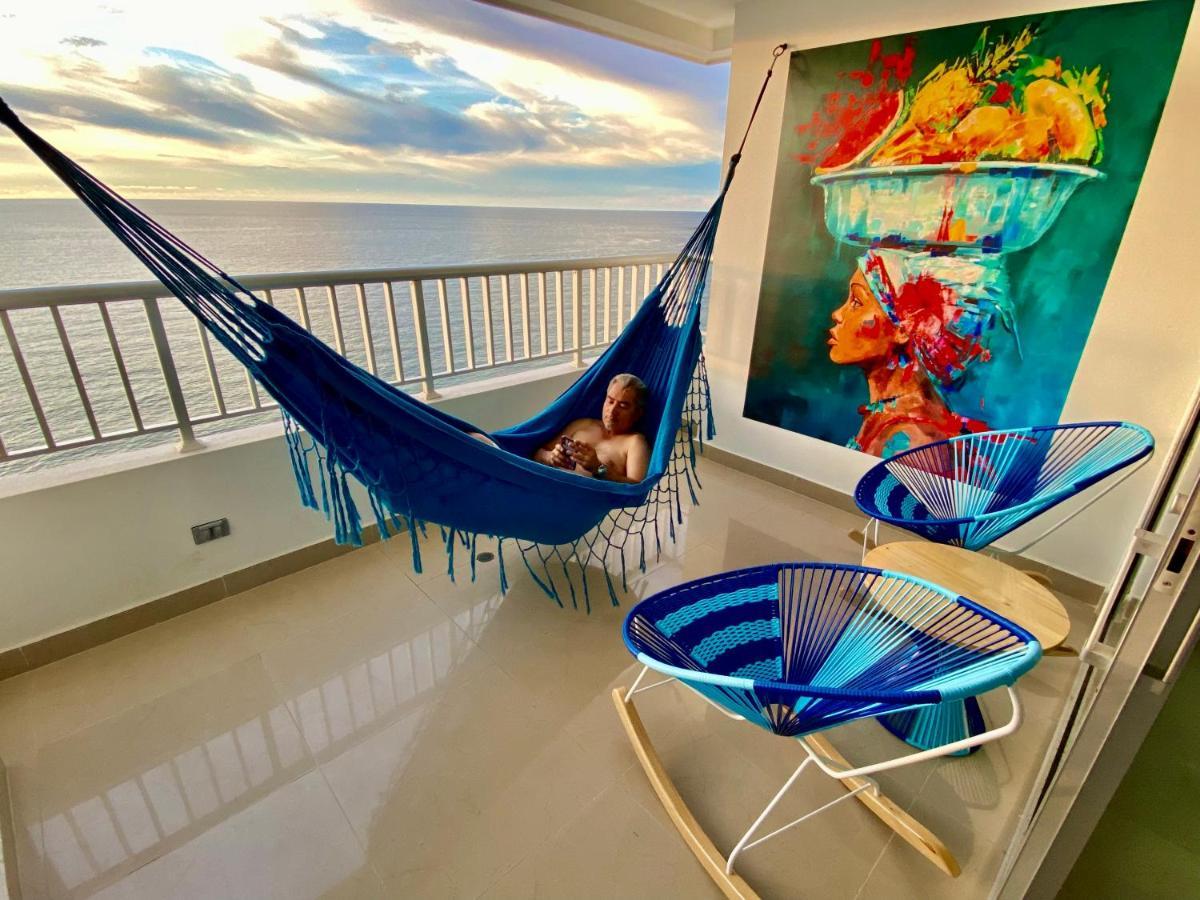 Palmetto Bocagrande Oceanfront Apartment Cartagena Exterior photo